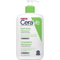 Limpiadora hidratante CERAVE, dosificador 437 ml