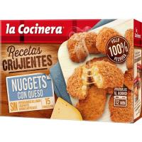Nuggets de pollo-queso LA COCINERA, caja 350 g