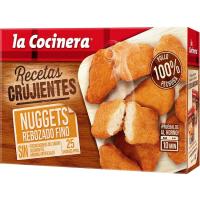 Nuggets  familiar rebozado fino LA COCINERA, caja 400 g
