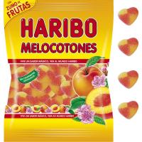 Gomis de melocotones HARIBO, bolsa 100 g