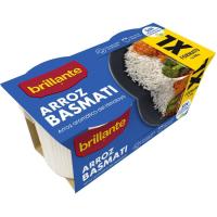 Vasito de arroz basmati XL BRILLANTE, pack 2x200 g