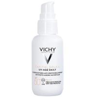 VICHY UV-age aurpegirako eguneroko fluidoa SPF50, dosifikagailua 40 ml