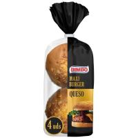 Maxi burger de queso BIMBO, 4 uds, paquete 300 g