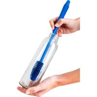 Cepillo limpia botellas color azul QUID, 37,5 cm