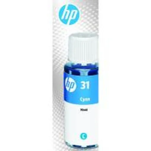Botella de tinta original cian, 1VU26AE, 31 HP, 70 ml.