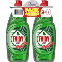 FAIRY baxera eskuz garbitzeko detergente berdea, sorta 2x650 ml