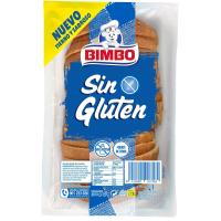 BIMBO glutenik gabeko moldeko ogia, paketea 300 g