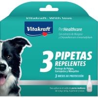 Pipeta para perro m biocida VITAKRAFT, caja 3 uds
