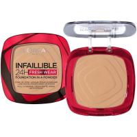 Maquillaje en polvo fresh wear infaill. 140 L`OREAL, pack 1 ud
