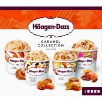 Mini cups de caramelo Collection HAAGEN DAZS, 4 uds, caja 321 g