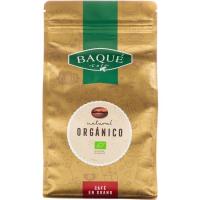 Café en grano orgánico natural BAQUÉ, doypack 500 g