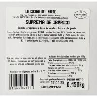 Suprema ibérico LA COCINA DEL NORTE, bandeja 150 g