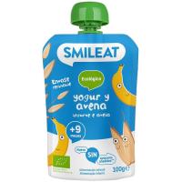 SMILEAT BIO jogurt eta olo poltsatxoa, doypack 100 g