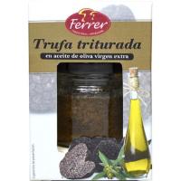 Trufa triturada en aceite de oliva virgen FERRER, caja 30 g