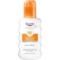 Fotoprotector sensitive sun SPF50+ EUCERIN, spray 200 ml