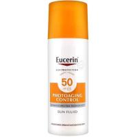 Fotoprotector sun fluid control SPF50 EUCERIN, dosificador 50 ml