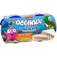 Crema de atún LA PIARA OCEANIX, pack 2x75 g