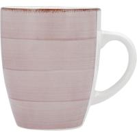 Taza Mug de loza rosa Vita Morning Peoni QUID, 35 ml