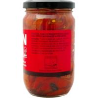 Pimiento de piquillo entreverado en tiras DANTZA, frasco 290 g