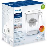 Jarra filtradora de agua Philips con 3 filtros Micro X Clean