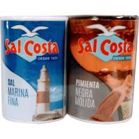 Duo sal y pimienta SAL COSTA, pack 68 g