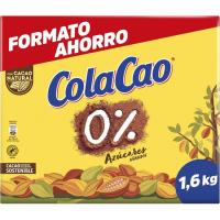 COLA CAO % 0 kakao disolbagarria, kutxa 1,6 kg