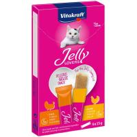 Snack jelly msc de pollo y pavo para gato VITAKRAFT, caja 90 g
