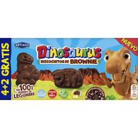 Dinosaurus brownie ARTIACH, 4+2 uds, caja 183 g