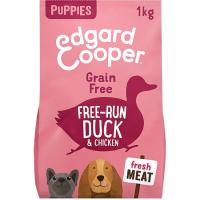 Alimento de pollo-pato para cachorro EDGARD&COOPER, paquete 1 kg