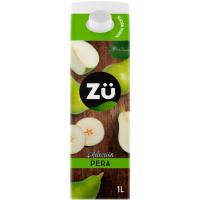 Bebida de pera ZÜ, brik 1 litro