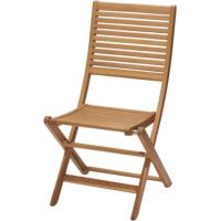 Silla plegable, madera de eucaliptus FSC KINGSBURY, 93x58x50 cm 