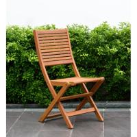 Silla plegable, madera de eucaliptus FSC KINGSBURY, 93x58x50 cm 