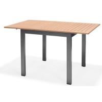 Mesa de aluminio y madera FSC CORE COLLECTION, 140 cm
