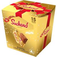 SUCHARD txokolatezko turroi txikiak arroz puztuarekin, kutxa 192 g