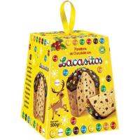 Panettone de chocolate con lacasitos LACASA, caja 500 g