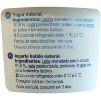 Yogur griego natural light 2% MARGUI, tarrina 1 kg