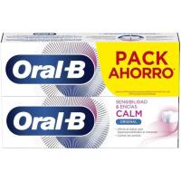 Dentífrico original ORAL-B SENSIBILIDAD&ENCÍAS, pack 2x75 ml