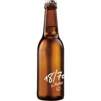 Cerveza lager especial 18/70, botellín 33 cl