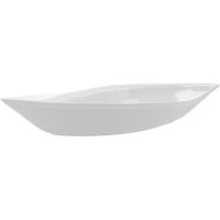 Fuente de porcelana blanca Infinito Gastro QUID, 31x14.5x5.5 cm