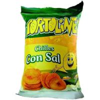 Chifles con sal GOYA, bolsa 100 g