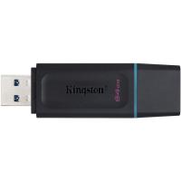 Pendrive Exodia negro USB 3.2 de 64 GB KINGSTON