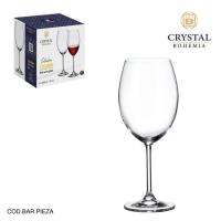 Copa de vino Colibrí, cristal transparene BOHEMIA, 58 cl.