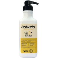 Loción corporal vitamina C BABARIA, dosificador 500 ml