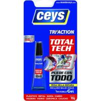 Adhesivo Tri'action Total Tech gel invisible CEYS, 10 gr