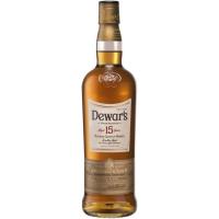 Whisky 15 años DEWAR`S, botella 70 cl