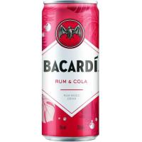 Rum&Cola BACARDÍ, lata 25 cl