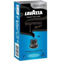 LAVAZZA expresso kafe kafeinagabea, bateragarria Nespressorekin, kutxa 10 ale