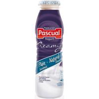 Yogur líquido natural azucarado CREAMY PASCUAL, botella 188 ml