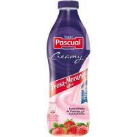 CREAMY PASCUAL marrubi jogurt likidoa, botila 750 ml