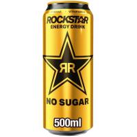 Bebida energética sin azúcar ROCKSTAR, lata 50 cl